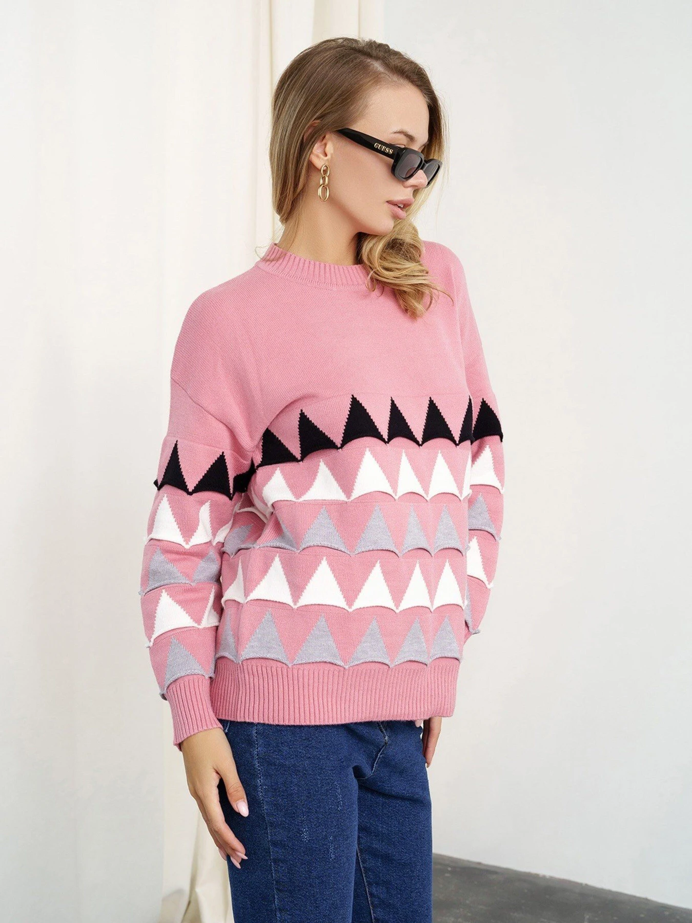 Светри та кардигани ISSA Plus модель WN20-328_pink Фото