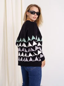 Светри та кардигани ISSA Plus модель WN20-328_black Фото