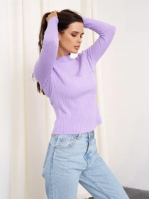 Свитры и кардиганы ISSA Plus модель WN20-329_lilac Фото