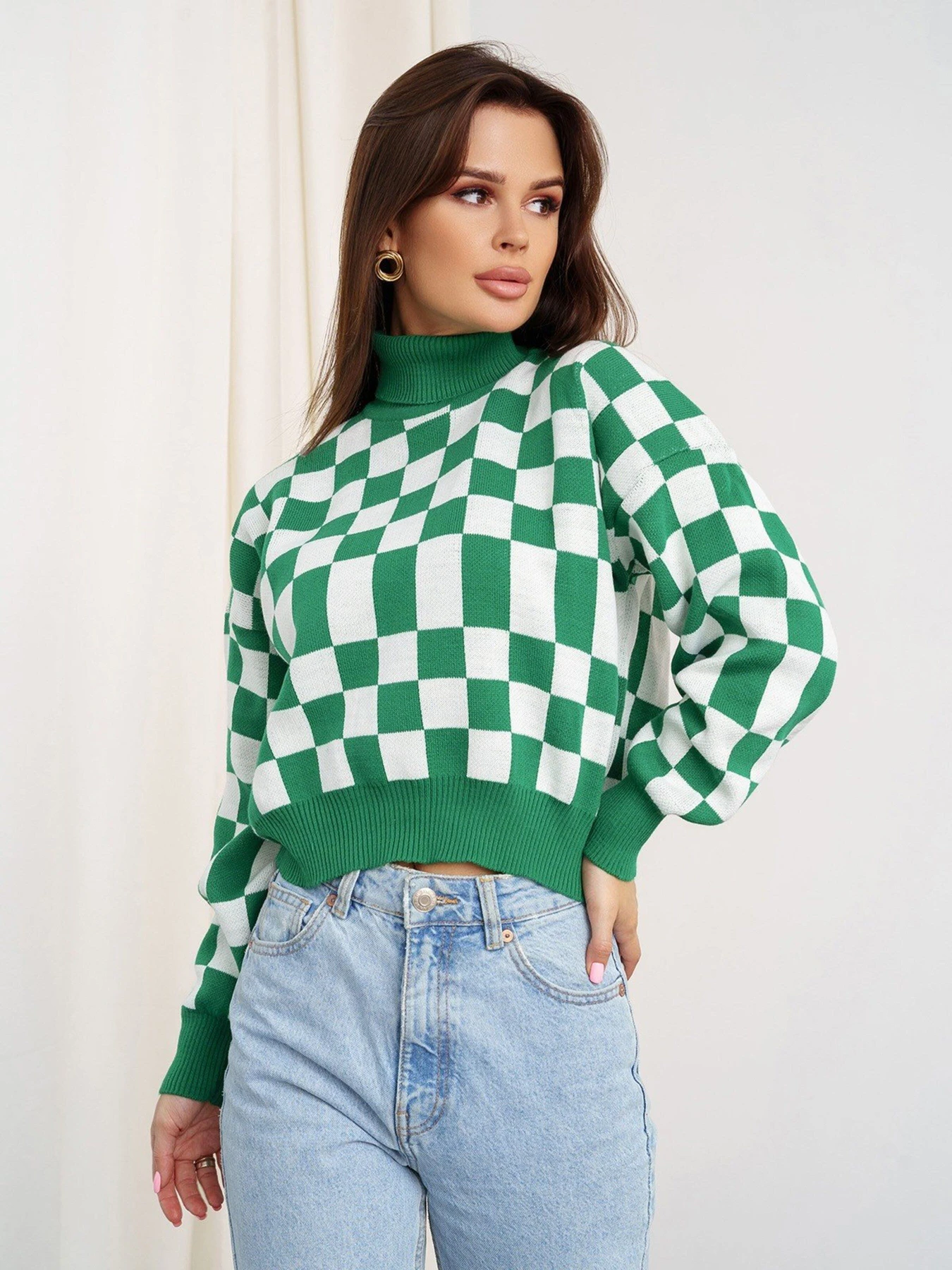 Светри та кардигани ISSA Plus модель WN20-338_green Фото
