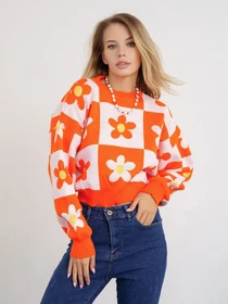 Свитры и кардиганы ISSA Plus модель WN20-339_orange Фото