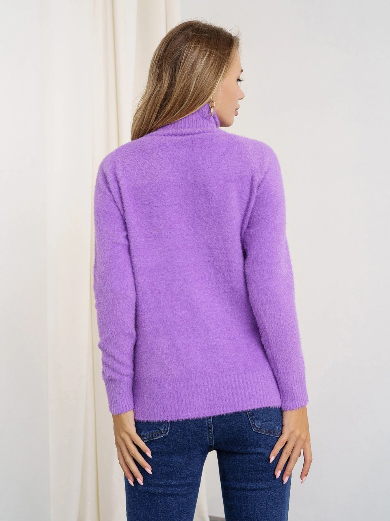 Светри та кардигани ISSA Plus модель WN20-344_lilac Светри та кардигани ISSA Plus модель WN20-344_lilac Фото