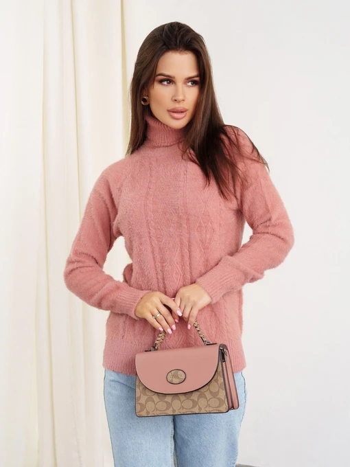 Свитры и кардиганы ISSA Plus модель WN20-344_darkpink Фото