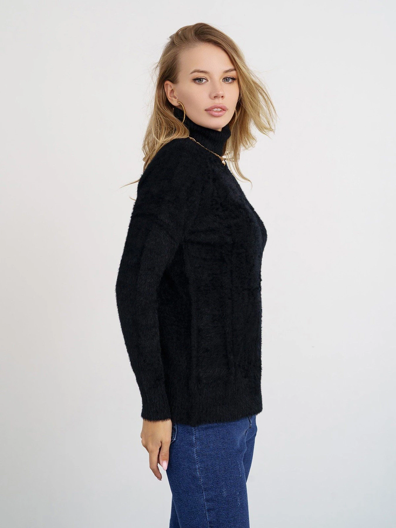 Светри та кардигани ISSA Plus модель WN20-344_black Фото