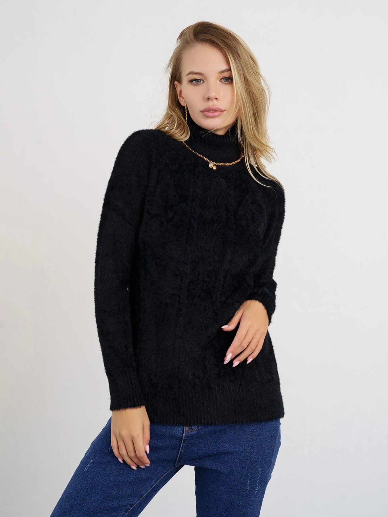 Светри та кардигани ISSA Plus модель WN20-344_black Фото