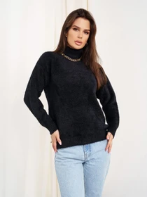 Светри та кардигани ISSA Plus модель WN20-346_black Фото