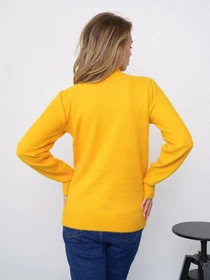 Светри та кардигани ISSA Plus модель WN20-347_mustard Фото