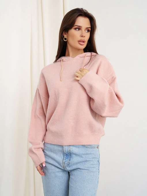 Свитры и кардиганы ISSA Plus модель WN20-349_pink Фото