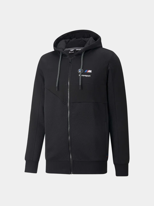 Худі та світшоти PUMA Bmw Mms Hdd Sweat Jacket модель 535864 Фото