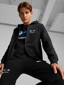 Худі та світшоти PUMA Bmw Mms Hdd Sweat Jacket модель 535864 Фото
