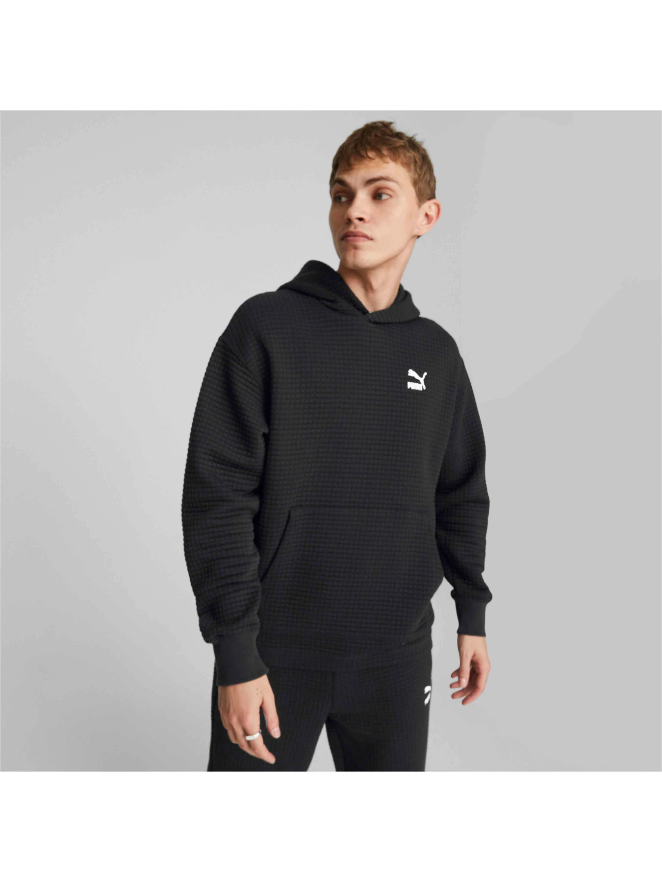 Худі та світшоти PUMA Classics Quilted Hoodie модель 535600 Худі та світшоти PUMA Classics Quilted Hoodie модель 535600 Фото