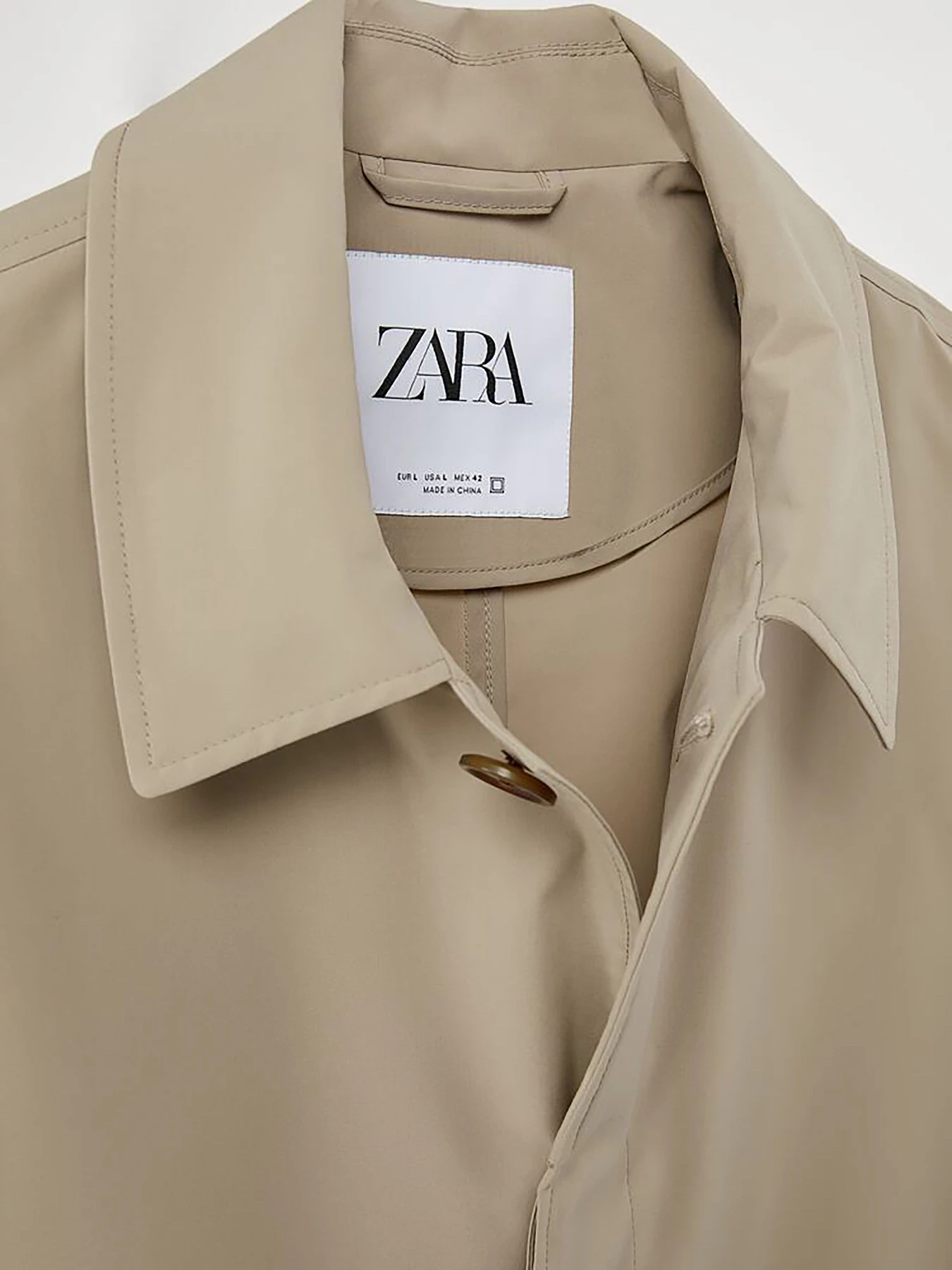 Пальто и плащи ZARA модель 65443 Фото