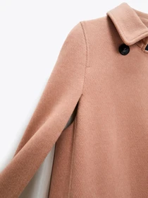 Пальто и плащи ZARA модель 65082 Фото