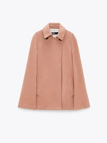 Пальто и плащи ZARA модель 65082 Фото