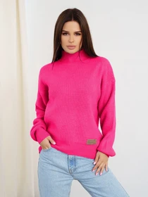 Светри та кардигани ISSA Plus модель WN20-322_raspberry Фото