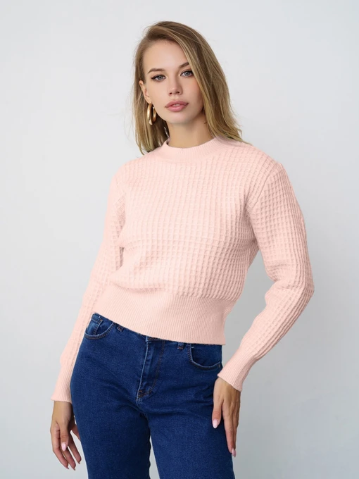 Свитры и кардиганы ISSA Plus модель WN20-323_pink Фото