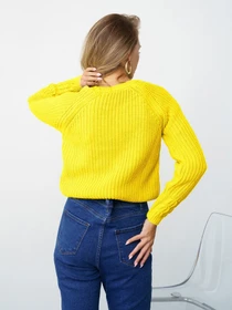 Светри та кардигани ISSA Plus модель WN20-334_yellow Фото