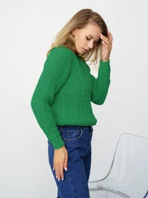 Светри та кардигани ISSA Plus модель WN20-334_green Фото