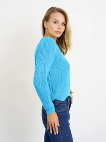 Светри та кардигани ISSA Plus модель WN20-335_blue Фото