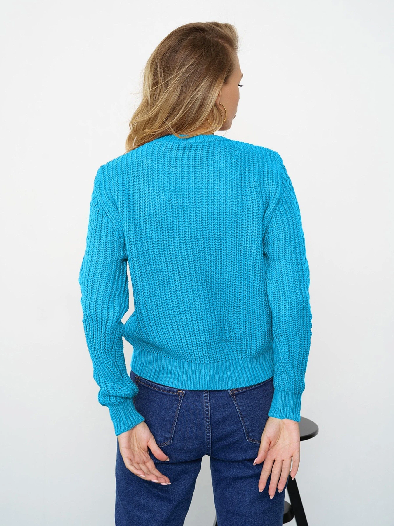 Светри та кардигани ISSA Plus модель WN20-337_blue Фото