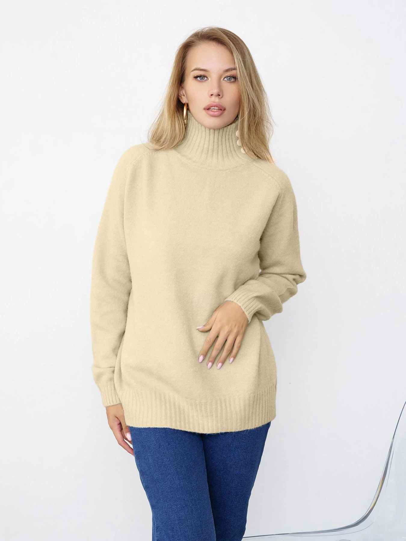 Светри та кардигани ISSA Plus модель WN20-345_beige Фото