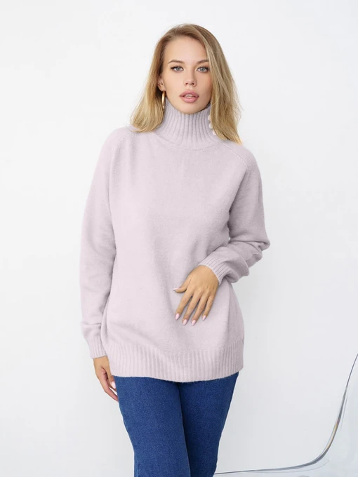Свитры и кардиганы ISSA Plus модель WN20-345_lilac Фото