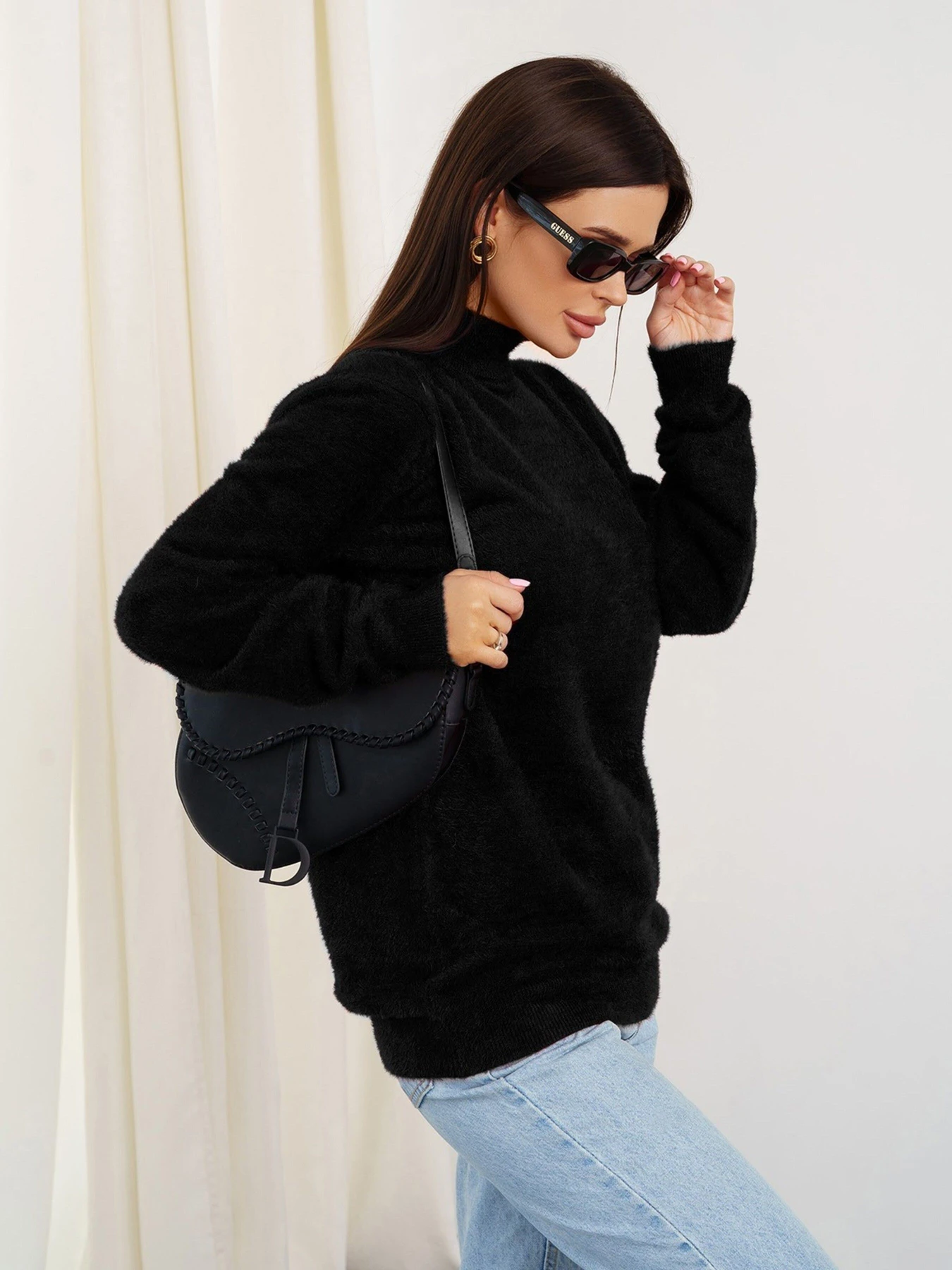 Светри та кардигани ISSA Plus модель WN20-347_black Фото