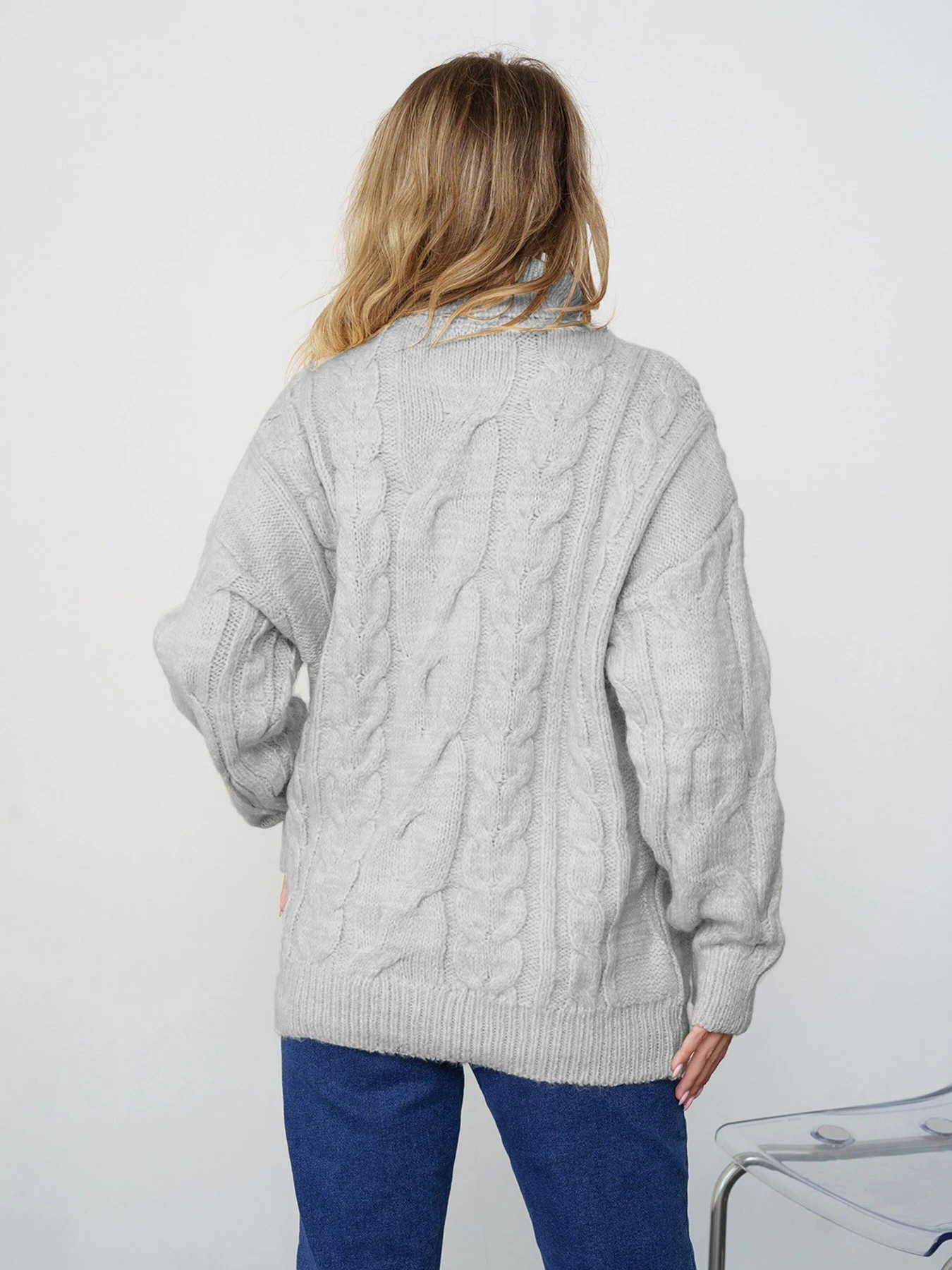 Светри та кардигани ISSA Plus модель WN20-348_grey Фото