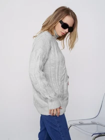 Светри та кардигани ISSA Plus модель WN20-348_grey Фото