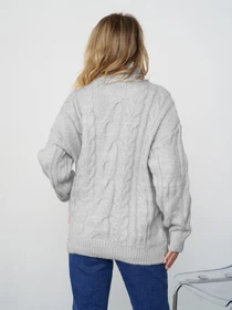 Светри та кардигани ISSA Plus модель WN20-348_grey Фото
