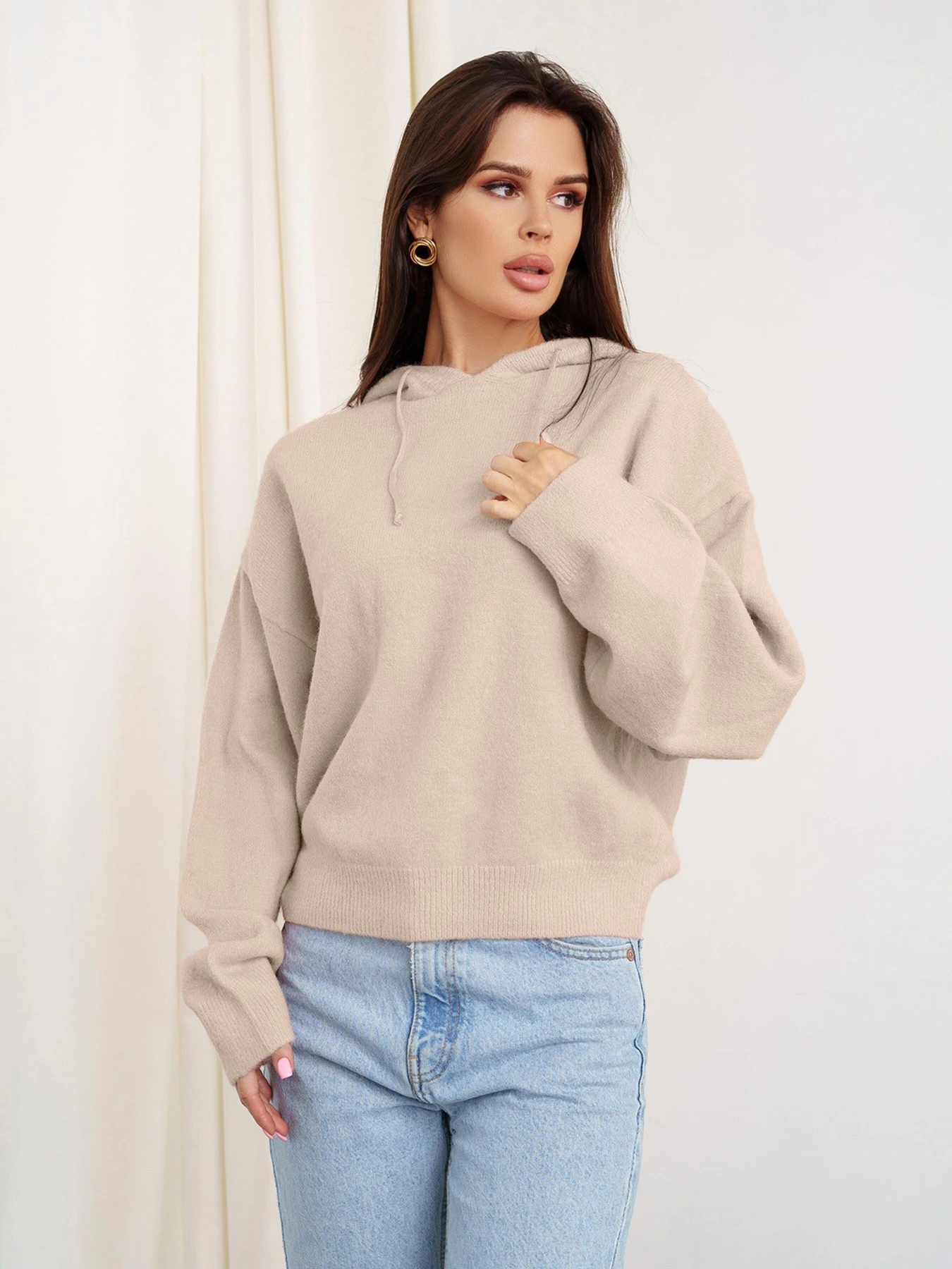 Светри та кардигани ISSA Plus модель WN20-349_beige Фото