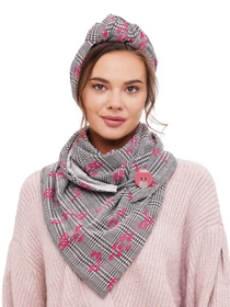 Теплий тюрбан, пов'язка MyScarf модель tb_005 Фото