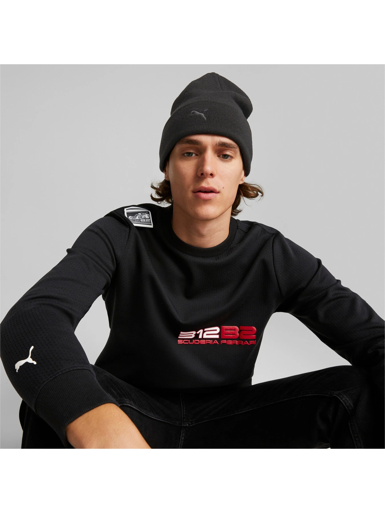Шапки и кепки PUMA Ferrari SPTWR Classic Beanie модель 024007 Фото