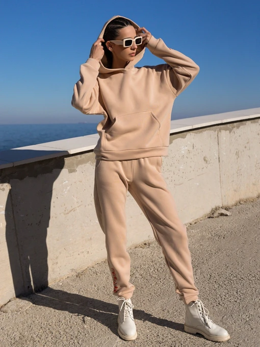 Костюмы ISSA Plus модель 13601_beige Фото