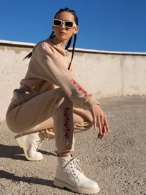 Костюмы ISSA Plus модель 13601_beige Фото