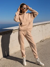 Костюмы ISSA Plus модель 13601_beige Фото