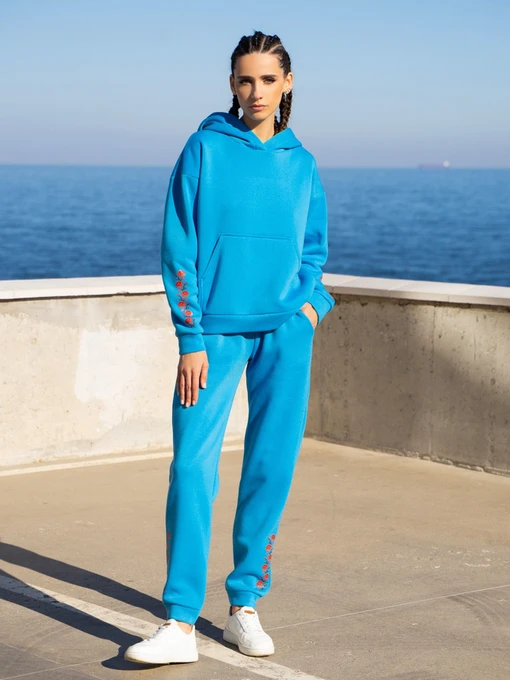 Костюмы ISSA Plus модель 13601_blue Фото