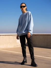 Худі та світшоти ISSA Plus модель 13603_blue Фото