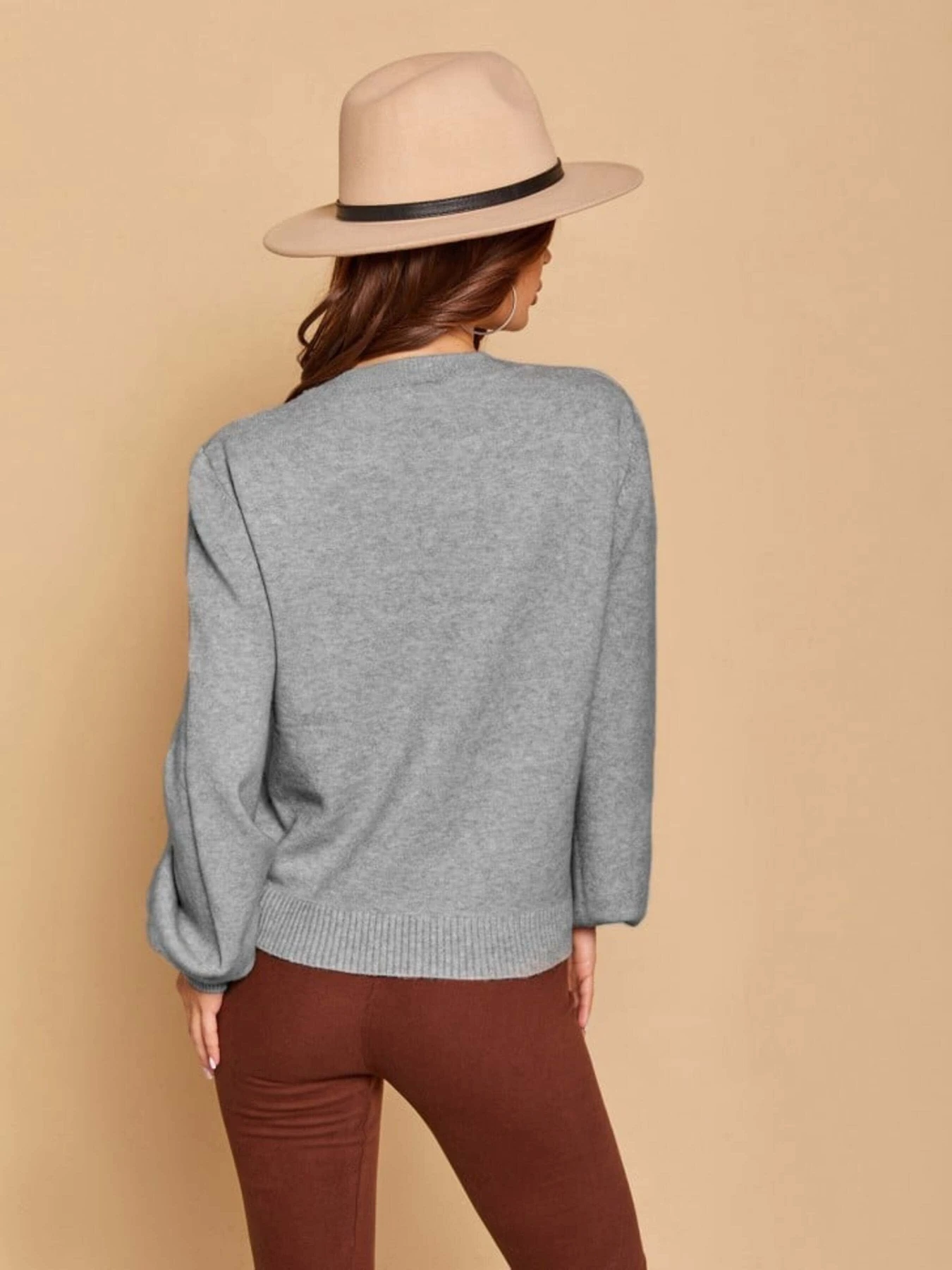 Светри та кардигани ISSA Plus модель WN20-170_grey Фото