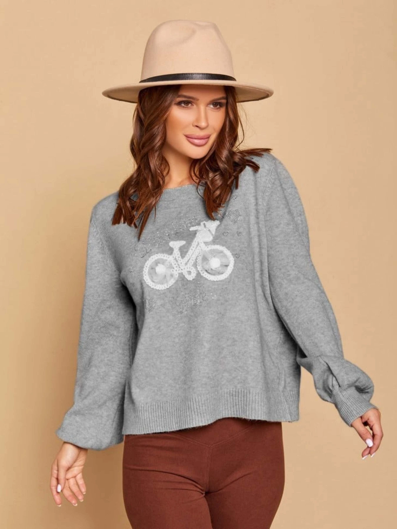 Светри та кардигани ISSA Plus модель WN20-170_grey Фото