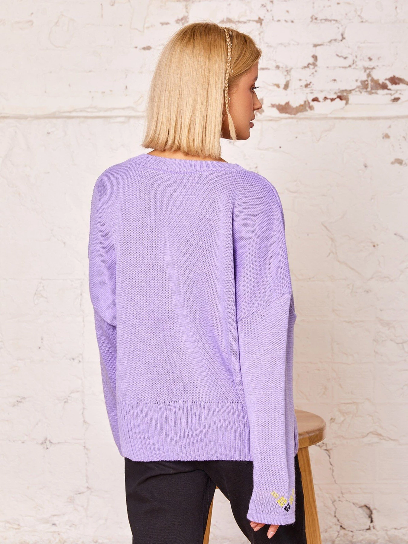 Светри та кардигани ISSA Plus модель WN20-181_lilac Фото