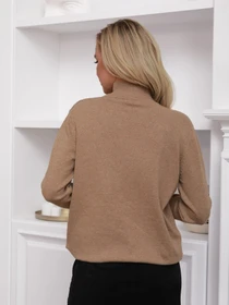 Светри та кардигани ISSA Plus модель WN20-46_darkbeige Фото