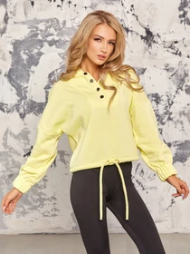 Худи и свитшоты ISSA Plus модель SA-340_yellow Фото
