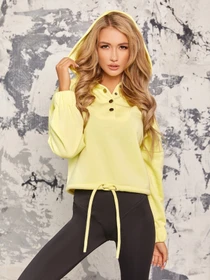 Худи и свитшоты ISSA Plus модель SA-340_yellow Фото