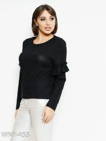 Светри та кардигани ISSA Plus модель WN1-453_black Фото