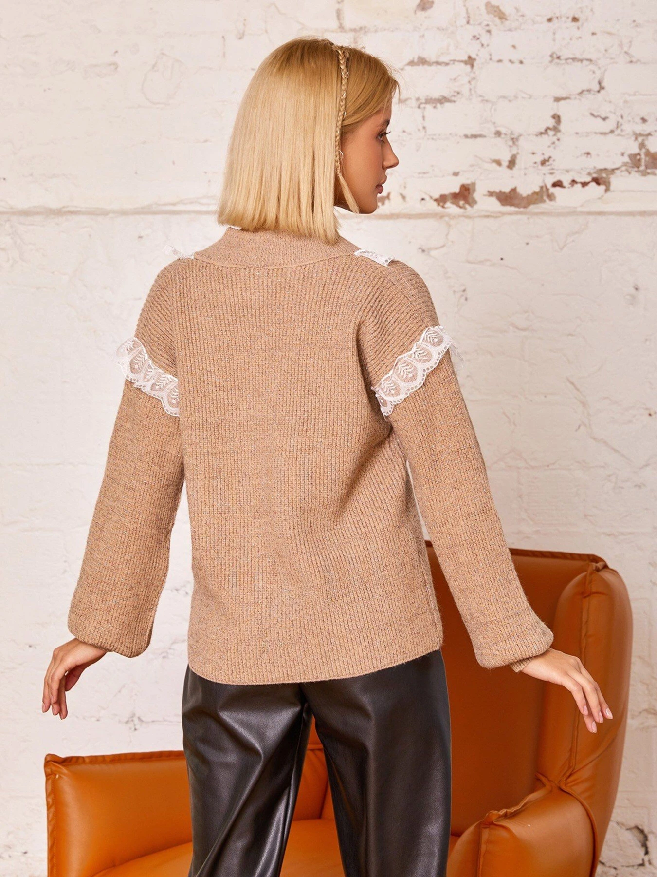 Светри та кардигани ISSA Plus модель WN20-178_beige Фото