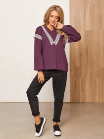 Светри та кардигани ISSA Plus модель WN20-178_purple Фото