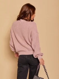 Свитры и кардиганы ISSA Plus модель WN20-179_pink Фото