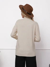 Свитры и кардиганы ISSA Plus модель WN20-46_beige Фото