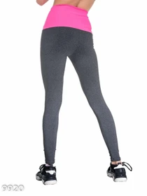 Брюки ISSA Plus модель 9920_greypink Фото